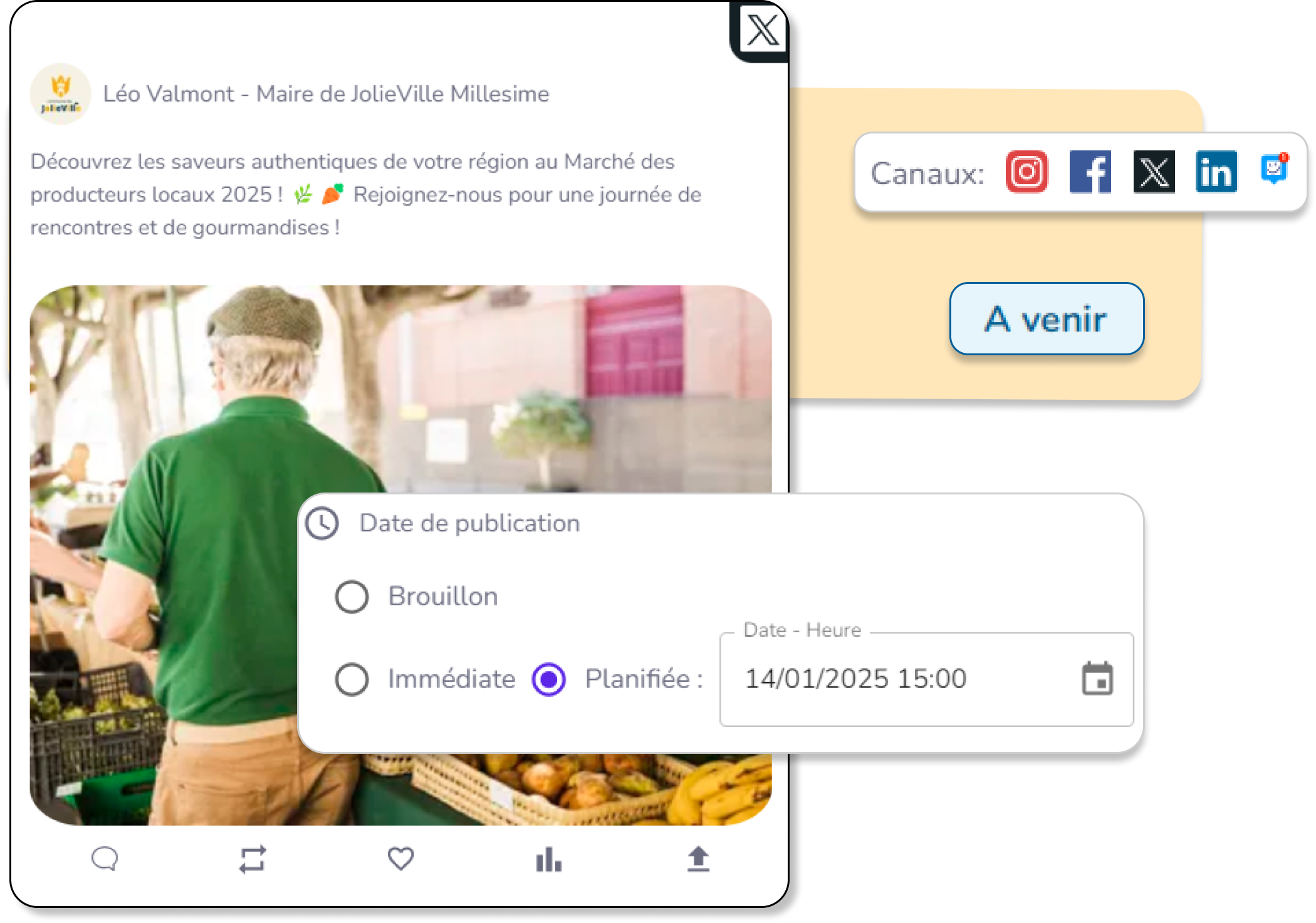 Programmation à l’avance